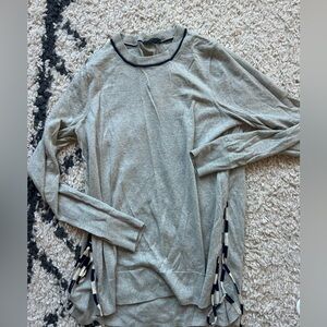 Jcrew women’s side tie sweater